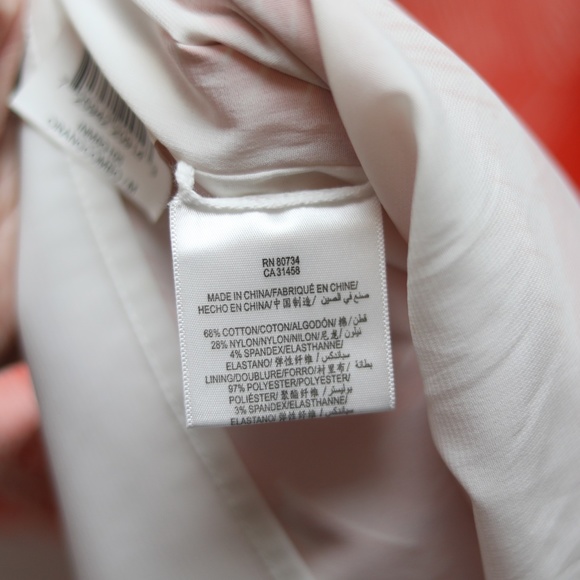 BCBGMaxAzria Summer Sleeveless Halter Shift Dress Orange Zebra Tribal Size M - Picture 7 of 9